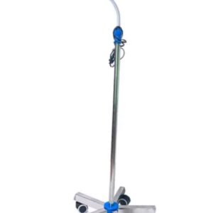 Lampara cuello de ganzo 5 ruedas